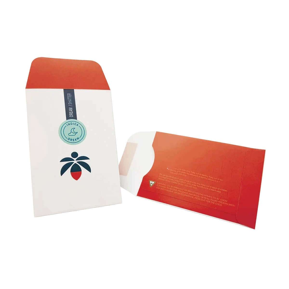 Custom Shatter Envelopes Custom shatter envelopes concentrate packaging