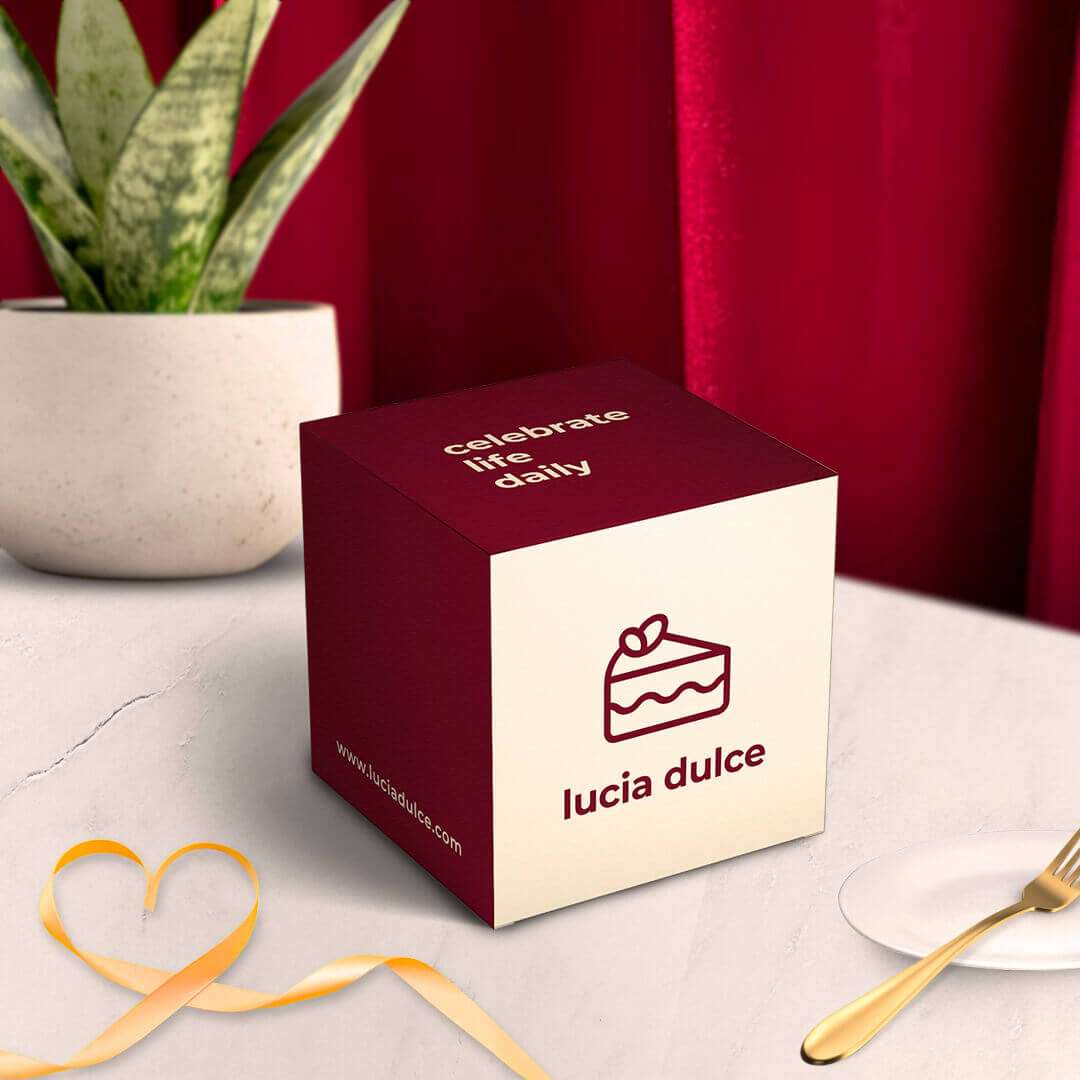Kraft Cake Boxes Kraft cake box with lid for bakery cakes