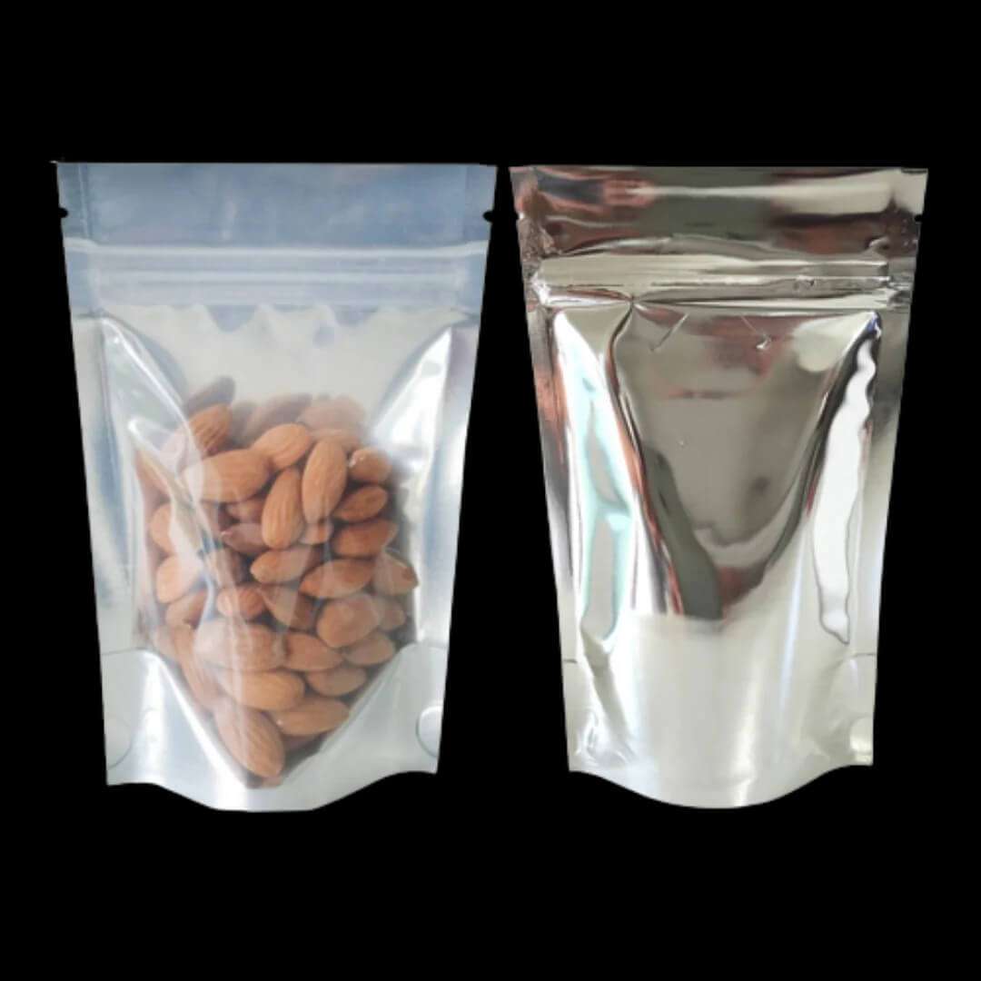 Transparent Stand Up Pouch With Zipper Transparent stand up pouch with zipper wholesale from Crat Packaging