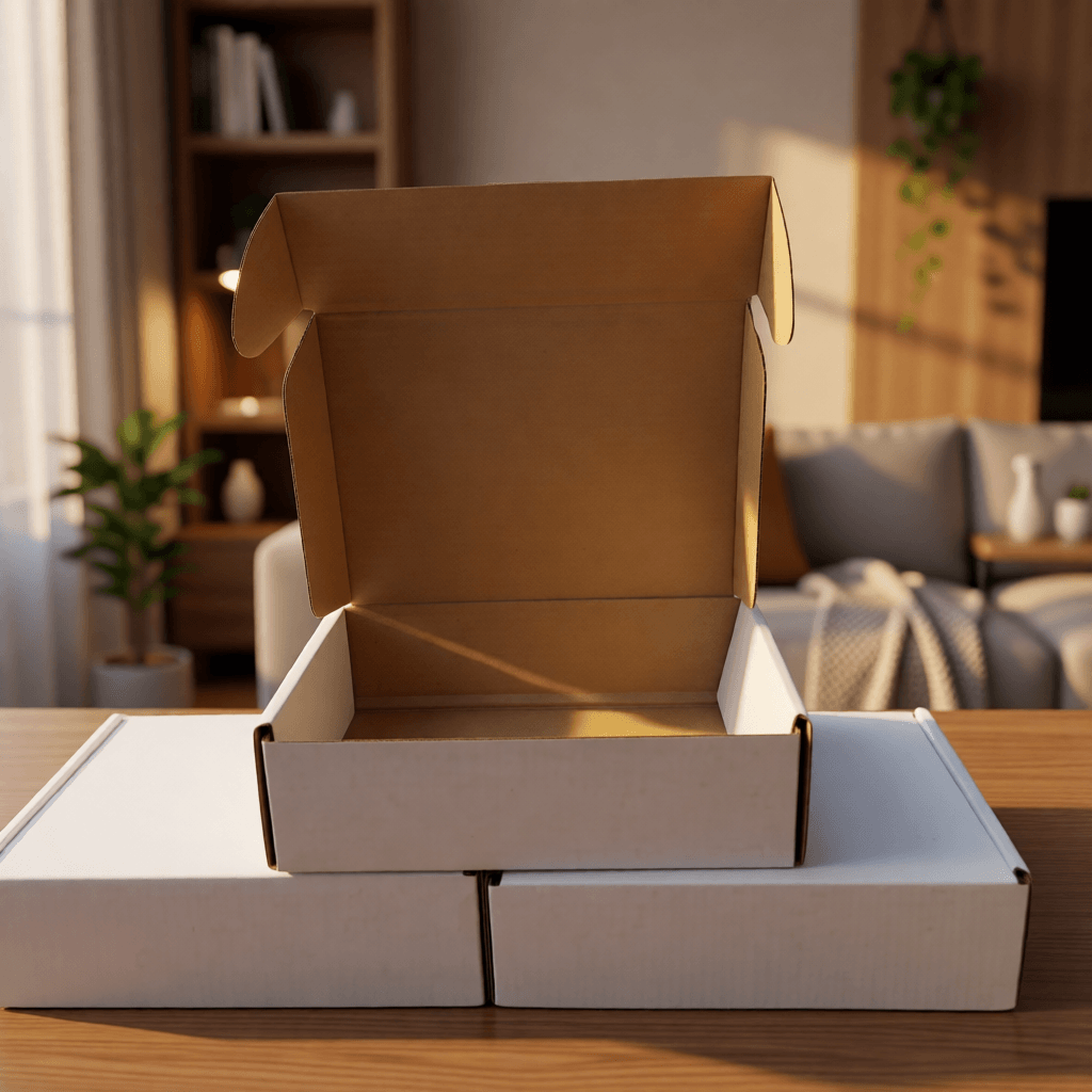 10x4x4 White Boxes 4 10x4x4 White Boxes